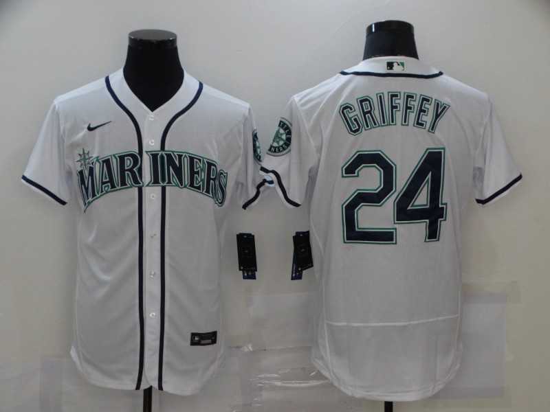 Mariners 24 Ken Griffey Jr. White 2020 Nike Flexbase Jersey,We sell and wholesale Mariners 24 Ken Griffey Jr. White 2020 Nike Flexbase Jersey on line form chian!
